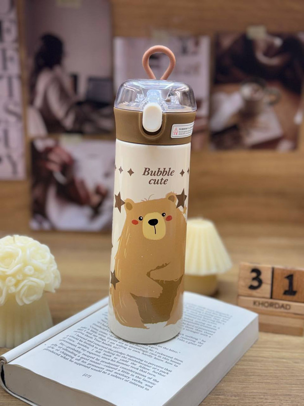 قمقمه طرح Bubble با طرحهای متنوع ۵۰۰ میلیلیتر بطری آب فانتزی مناسب مدرسه، محل کار و استفاده روزمره مناسب هدیه كدکالا:4170